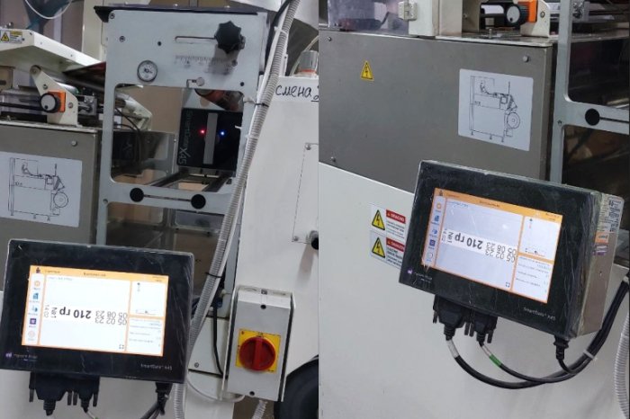 Установка и запуск термотрансферного принтера Markem-imaje X45 на линии по пищевой промышленности